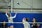 VB vs MHC  Wheaton Women's Volleyball vs Mount Holyoke College. - Photo by Keith Nordstrom : Wheaton, Volleyball, VB